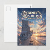 Carte Postale Monument des Découvertes Portugal (Devant / Derrière)