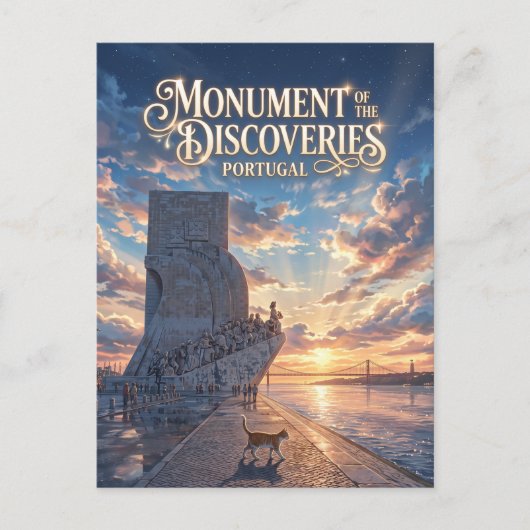 Carte Postale Monument des Découvertes Portugal (Devant)