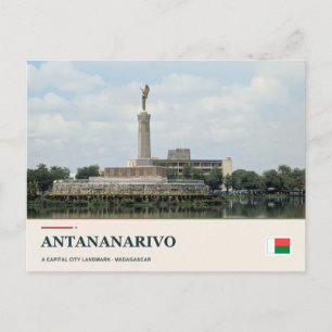 Carte Postale Monument du bord du lac à Antananarivo