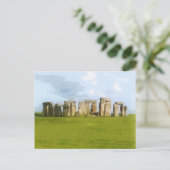 Carte Postale Monument du cercle de pierre de Stonehenge (Debout devant)