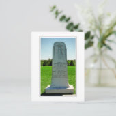 Carte Postale Monument du général Barnard Bee (Debout devant)