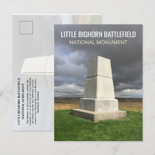 Carte Postale Monument funéraire de Little Bighorn