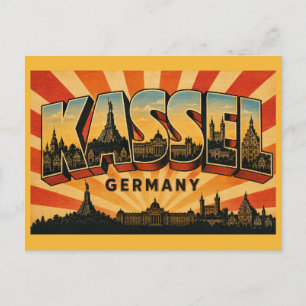 Carte Postale Monument Hercule de Cassel en Allemagne