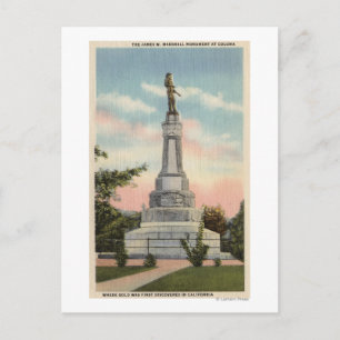 Carte Postale Monument James W. Marshall vue n° 1