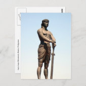 Carte Postale monument lapu (Devant / Derrière)