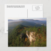 Carte Postale Monument Mountain Devils Vue sur la chaire (Devant / Derrière)