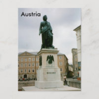 Monument Mozart, Mozartplatz, Salzbourg, Autriche