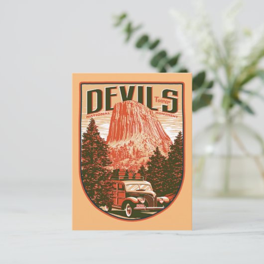 Carte Postale Monument national de Devils (Debout devant)