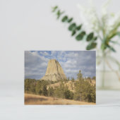 Carte Postale Monument national de Devils Tower (Debout devant)
