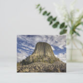 Carte Postale Monument national de Devils Tower (Debout devant)