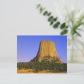 Carte Postale Monument national de Devils Tower dans le Wyoming (Debout devant)