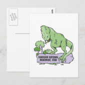 Carte Postale Monument National de Dinosaur Utah (Devant / Derrière)