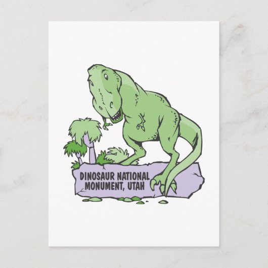 Carte Postale Monument National de Dinosaur Utah (Devant)