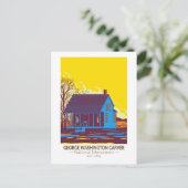 Carte Postale Monument national de George Washington Carver Vint (Debout devant)