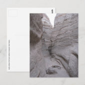 Carte Postale Monument national de Kasha-Katuwe Tente Rocks (Devant / Derrière)