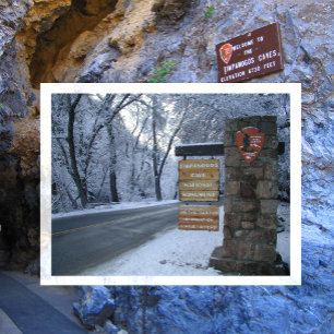 Carte Postale Monument national de la grotte de Timpanogos en hi