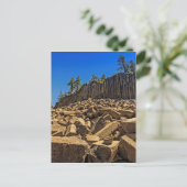 Carte Postale Monument national de la postpile du diable (Debout devant)