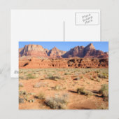Carte Postale Monument national de Vermilion Cliffs (Devant / Derrière)