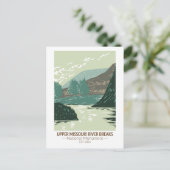 Carte Postale Monument national des Upper Missouri River Breaks (Debout devant)