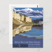Carte Postale Monument national des Upper Missouri River Breaks  (Devant / Derrière)