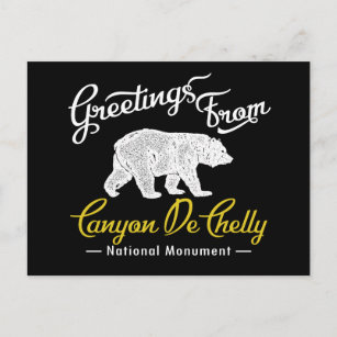 Carte Postale Monument National Du Canyon De Chelly Ours