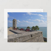 Carte Postale Monument national du Castillo de San Marcos (Devant / Derrière)