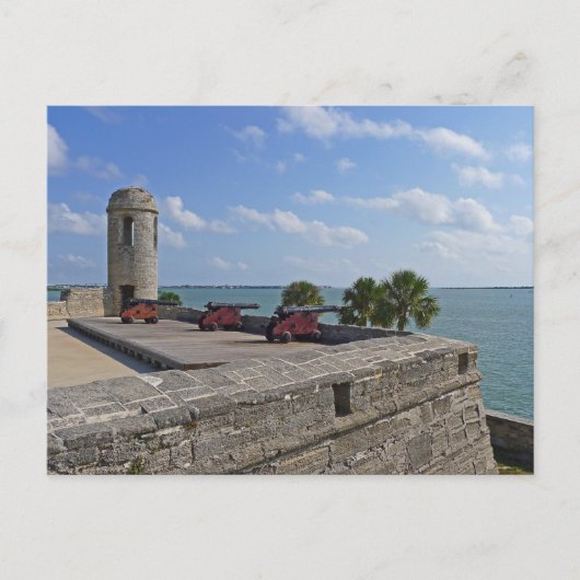 Carte Postale Monument national du Castillo de San Marcos (Devant)