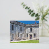 Carte Postale Monument national du Castillo de San Marcos, FL (Debout devant)