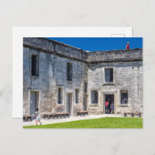 Carte Postale Monument national du Castillo de San Marcos, FL (Devant / Derrière)