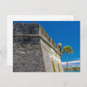 Carte Postale Monument national du Castillo de San Marcos, FL (Devant / Derrière)