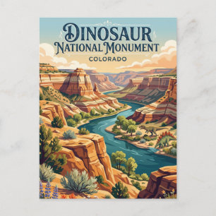 Carte Postale Monument national du Dinosaur Colorado