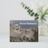 Carte Postale Monument national du mont Rushmore, Dakota du Sud (Debout devant)