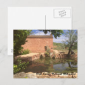 Carte Postale Monument national du printemps du tuyau (Devant / Derrière)