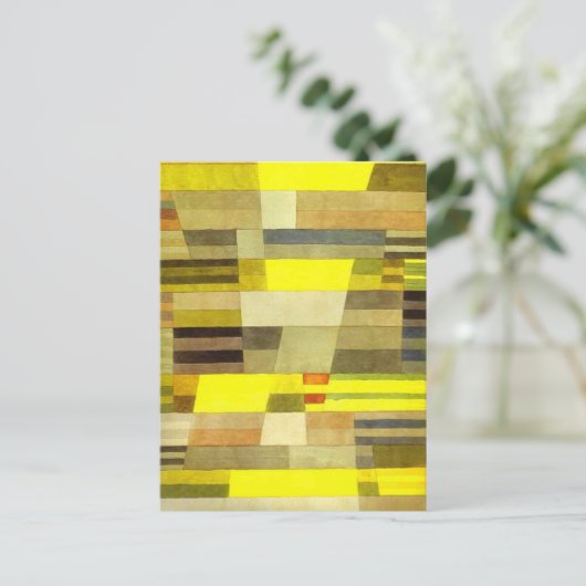 Carte Postale Monument par Paul Klee (Debout devant)