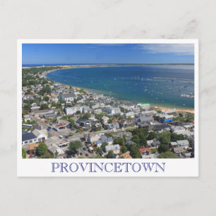 Carte Postale Monument Pèlerin Vue Provincetown Cape Cod