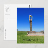 Carte Postale monument pocitos rambla (Devant / Derrière)