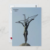 Carte Postale Monument pour la paix des enfants à Hiroshima, Jap (Devant / Derrière)