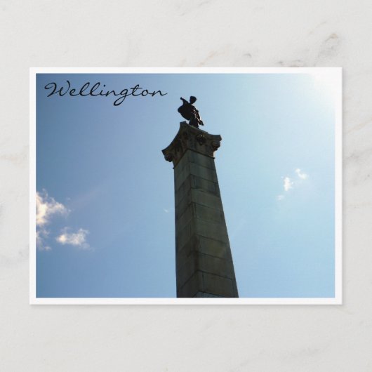 Carte Postale monument seddon wellington (Devant)