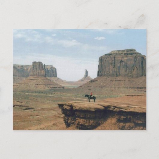 Carte Postale Monument Valley (Devant)