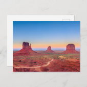 Carte Postale Monument Valley Grand Canyon Utah USA Sunset (Devant / Derrière)