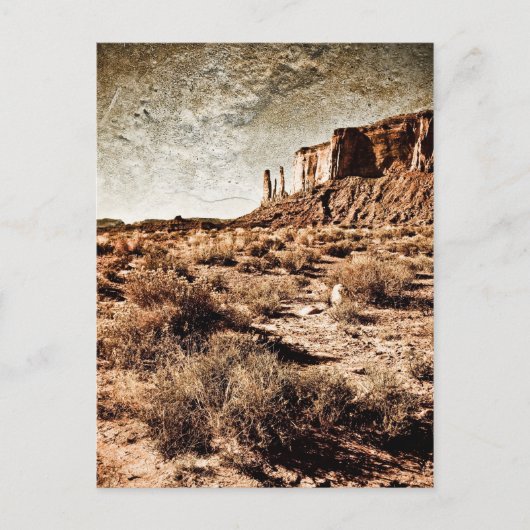 Carte Postale Monument Valley - Les Trois Soeurs (Devant)