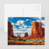 Carte Postale Monument Valley National Park, USA (Devant / Derrière)