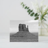 Carte Postale Monument Valley (noir et blanc) (Debout devant)