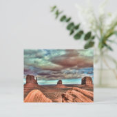 Carte Postale Monument Valley Postcard (Debout devant)