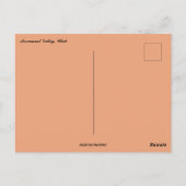 Carte Postale Monument Valley Utah (Dos)