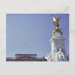 Carte Postale Monument Victoria et Palais de Buckingham à