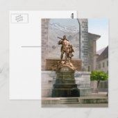 Carte Postale Monument William Tell (Devant / Derrière)