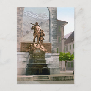 Carte Postale Monument William Tell