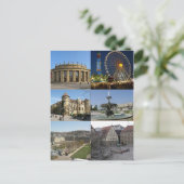 Carte Postale Monuments de Stuttgart, Allemagne (Debout devant)