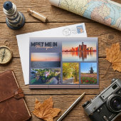 Carte Postale Monuments du Michigan pur
